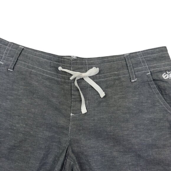 Nike 6.0 Organic Cotton/Linen Blend Tie Front Shorts Women's Size M (7-9) - Picture 3 of 9